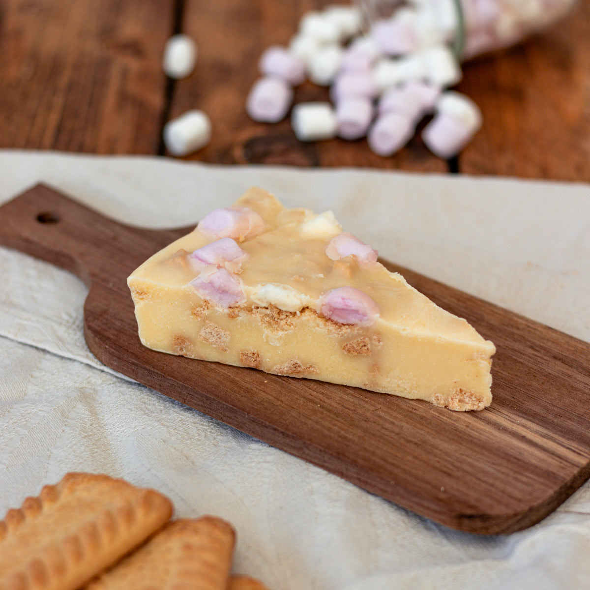 S'mores fudge