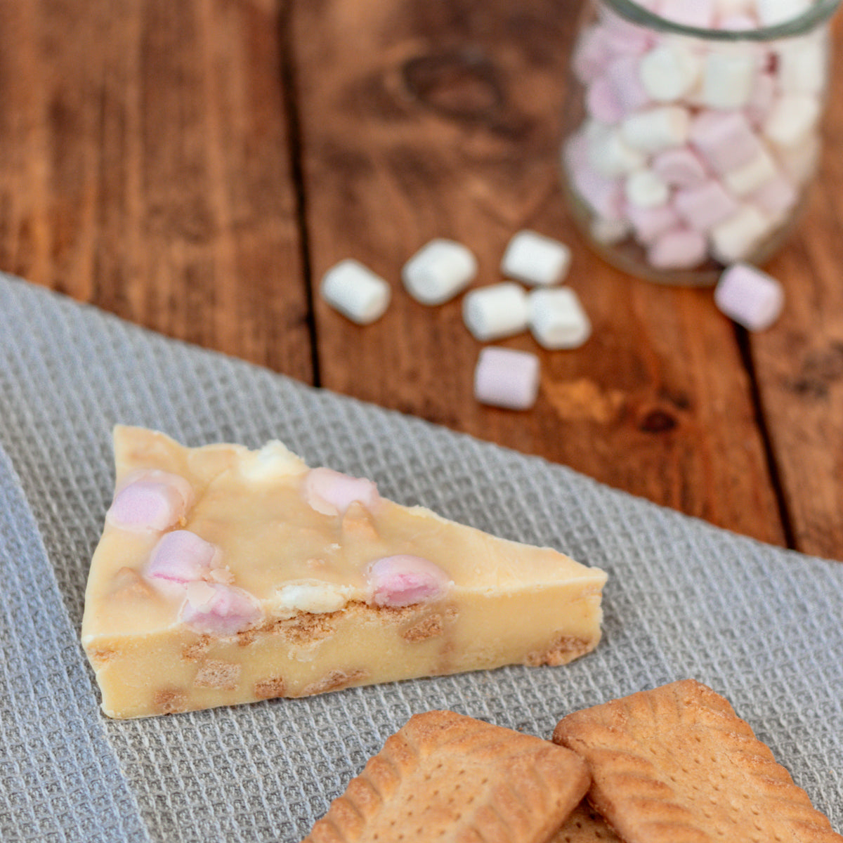S'mores fudge