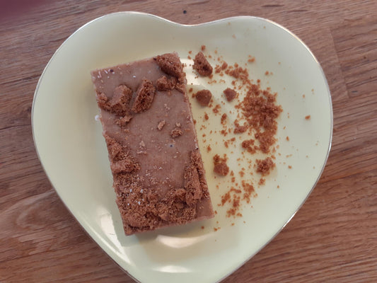 VEGAN Biscoff Fudge