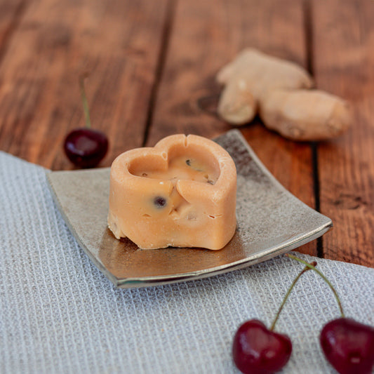 Cherry and Ginger Fudge