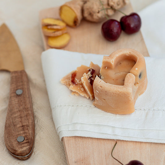 Cherry and Ginger Fudge